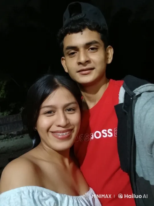 Outdoor Night Scene: Intimate Moments Between Three Individuals – AI Generated Video | Hailuo AI