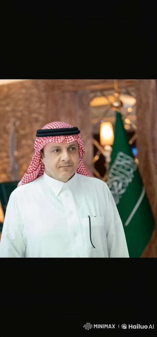 Saudi Man Reflects in Traditional Setting with National Pride – AI Generated Video | Hailuo AI