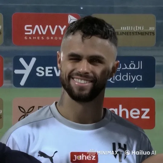 Football Player Calmly Smokes Amid Sponsor Logos – AI Generated Video | Hailuo AI