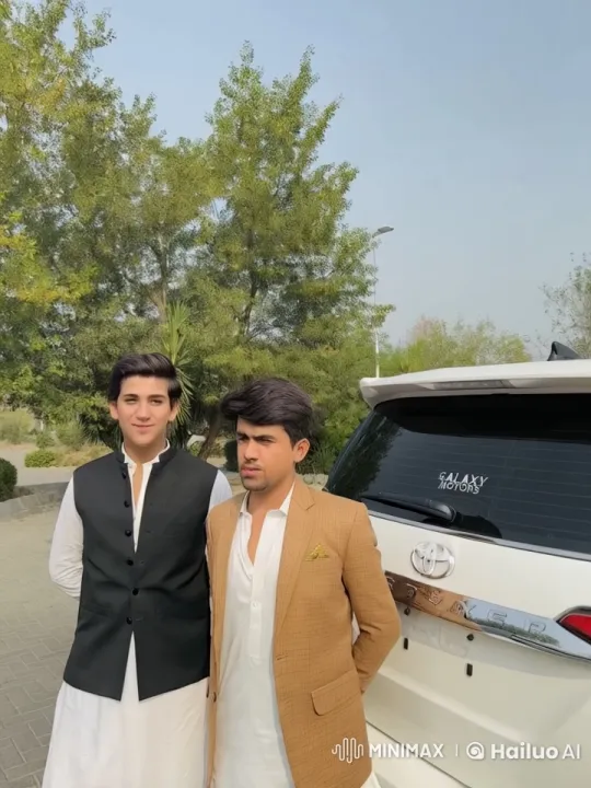 Friends Embrace in Sunny Day Outing – AI Generated Video | Hailuo AI