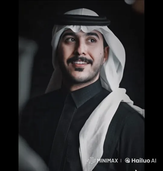 Saudi Man in Traditional Attire: Serene Live2D Animation – AI Generated Video | Hailuo AI