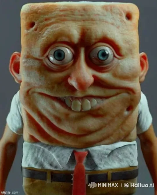 SpongeBob Explodes, Poops Out Ohio Patrick – AI Generated Video | Hailuo AI
