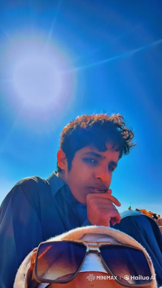Smoking Under Radiant Blue Sky with Wisps of Smoke – AI Generated Video | Hailuo AI