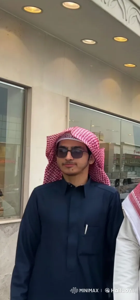 Man Smoking Outside Building with Reflective Windows – AI Generated Video | Hailuo AI