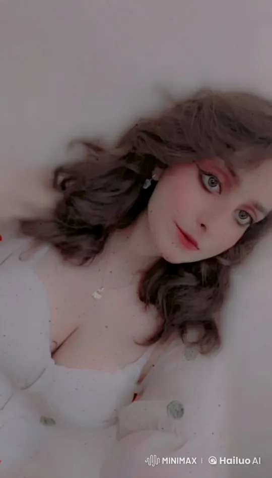 Woman Contemplates in Soft Light with Smoke Art – AI Generated Video | Hailuo AI