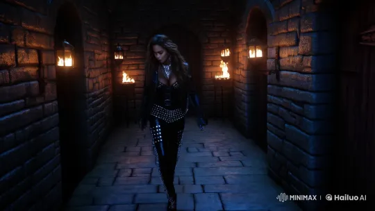 Gothic Singer Enchants Dracula's Castle in Dark Fantasy Video – AI Generated Video | Hailuo AI