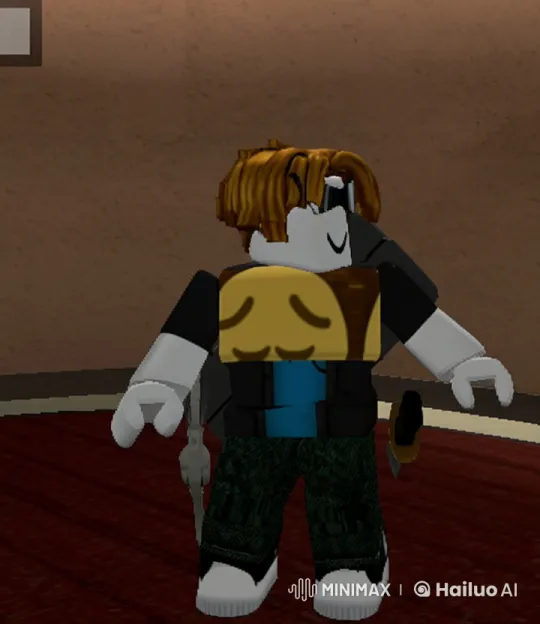 Live2D Rendered Roblox Character in Calm Interior Setting – AI Generated Video | Hailuo AI