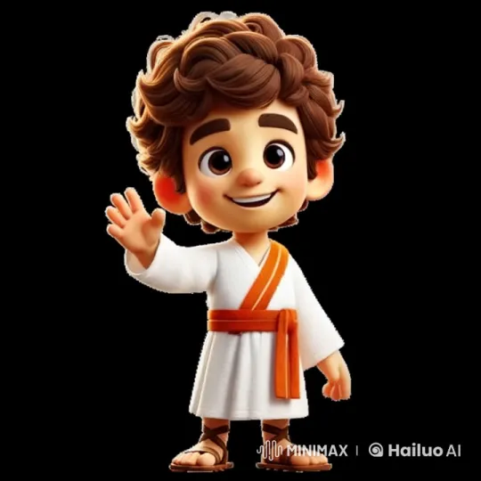 Cartoon Character Davi Demonstrates Engaging Hand Gestures – AI Generated Video | Hailuo AI