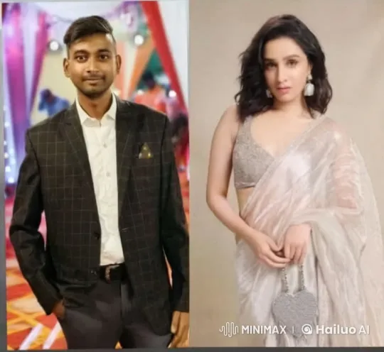 Couple in Elegant Attire Expresses Love with a Kiss – AI Generated Video | Hailuo AI