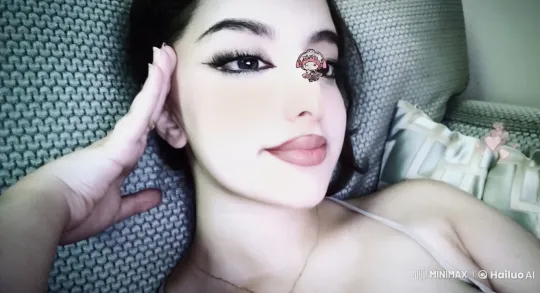 Woman Relaxing on Couch, Smoking Cigarette – AI Generated Video | Hailuo AI