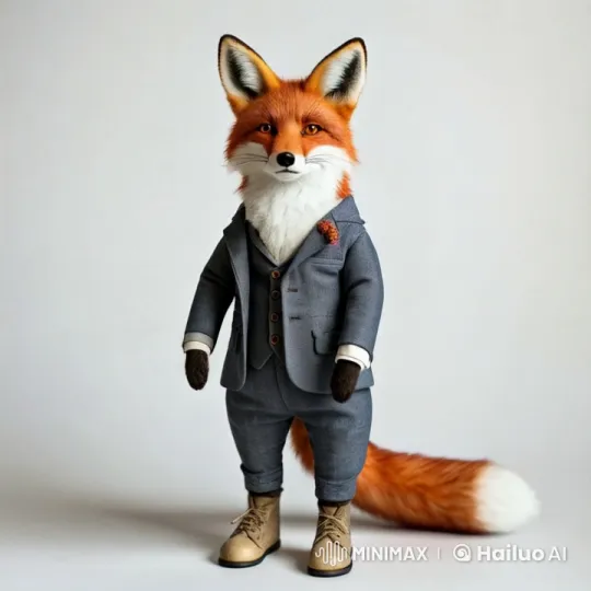 Fox in Suit Enacts Story of Noah's Ark – AI Generated Video | Hailuo AI