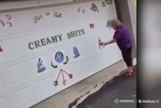 Woman Frustrated by Misleading Garage Sign – AI Generated Video | Hailuo AI