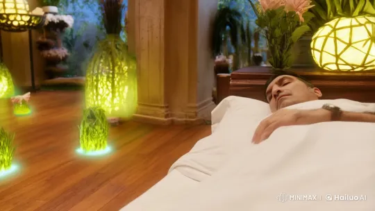 Man Awakens in Enchanted World, Meets Wizard – AI Generated Video | Hailuo AI