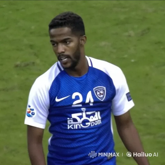 Al Hilal SFC Player Prepares to Smoke in Live2D Animation – AI Generated Video | Hailuo AI