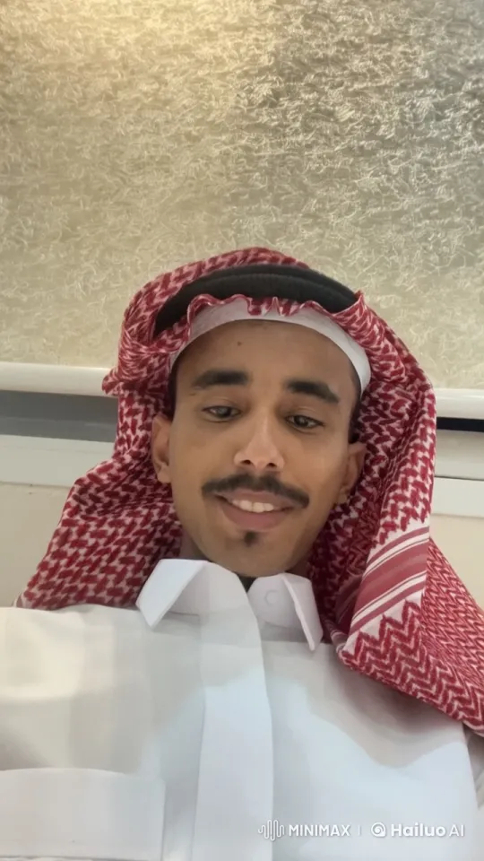 Man Smoking in White Thobe and Keffiyeh – AI Generated Video | Hailuo AI
