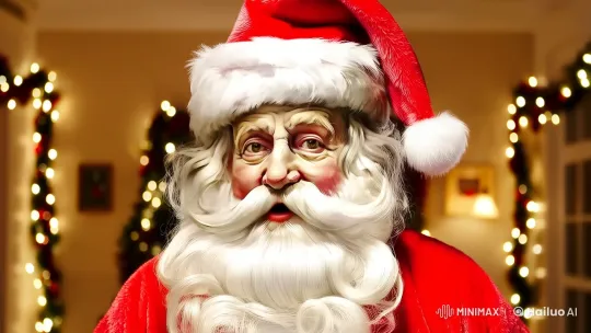 Santa's Secret: Woman Disguised as Man Reveals True Identity – AI Generated Video | Hailuo AI