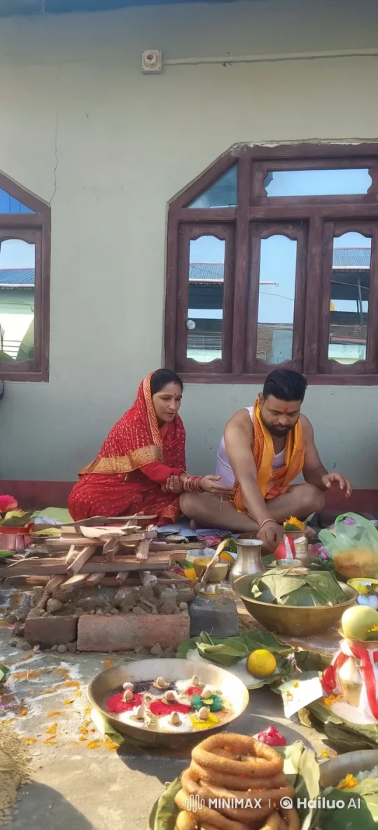 Traditional Ritual Interrupted by Tiger's Graceful Dash – AI Generated Video | Hailuo AI