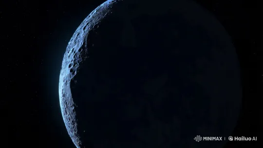 Moon Destruction by Mysterious Laser Beam – AI Generated Video | Hailuo AI