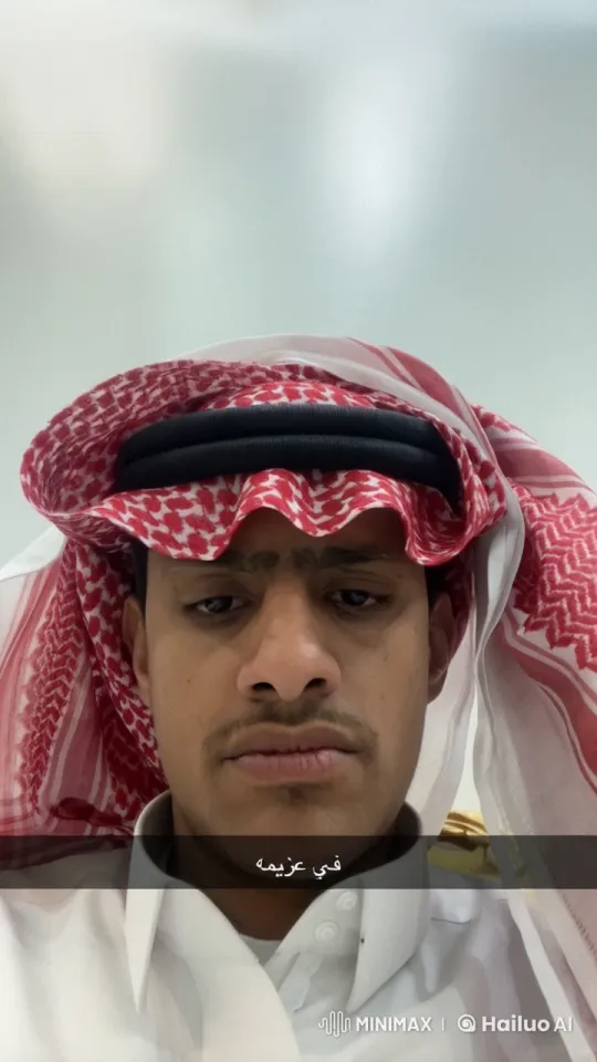 Man Smoking Cigarette with Keffiyeh and Thobe – AI Generated Video | Hailuo AI