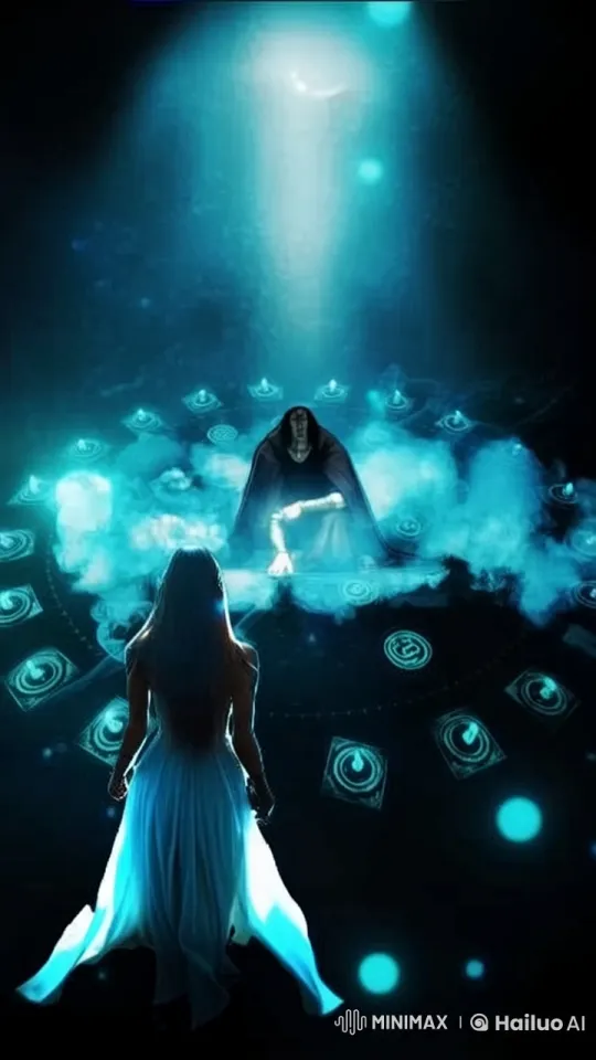 Enchanted Confrontation in a Mystical Realm: Live2D Fantasy Novel Cover – AI Generated Video | Hailuo AI