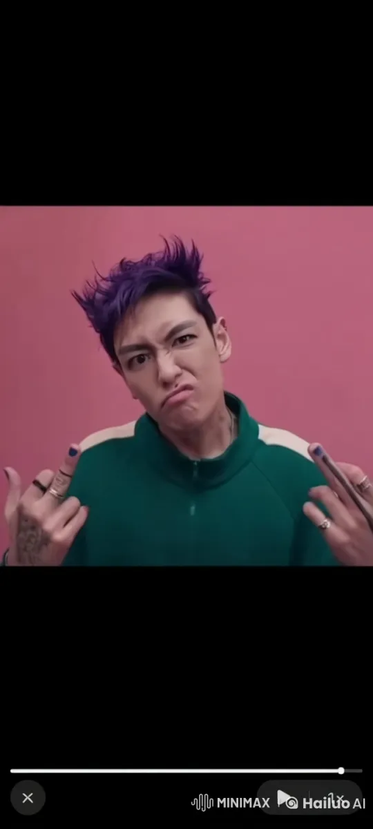 Bold Individual in Vibrant Setting with Edgy Attitude – AI Generated Video | Hailuo AI