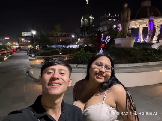 Woman Cries as Man Kisses Another in Bustling City Scene – AI Generated Video | Hailuo AI