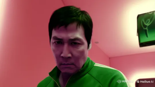 Man Solves Puzzle in Dramatic, Minimalistic Setting – AI Generated Video | Hailuo AI