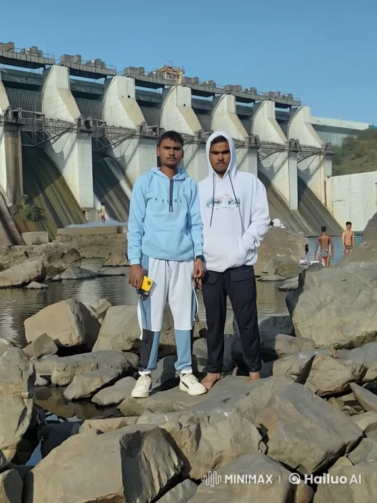 Live2D Animated Dance Performance Near a Dam – AI Generated Video | Hailuo AI