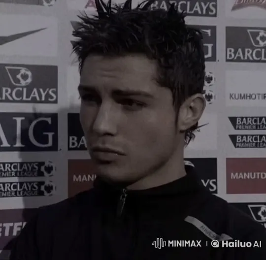 Spiky-haired Person Smoking in Premier League Setting – AI Generated Video | Hailuo AI