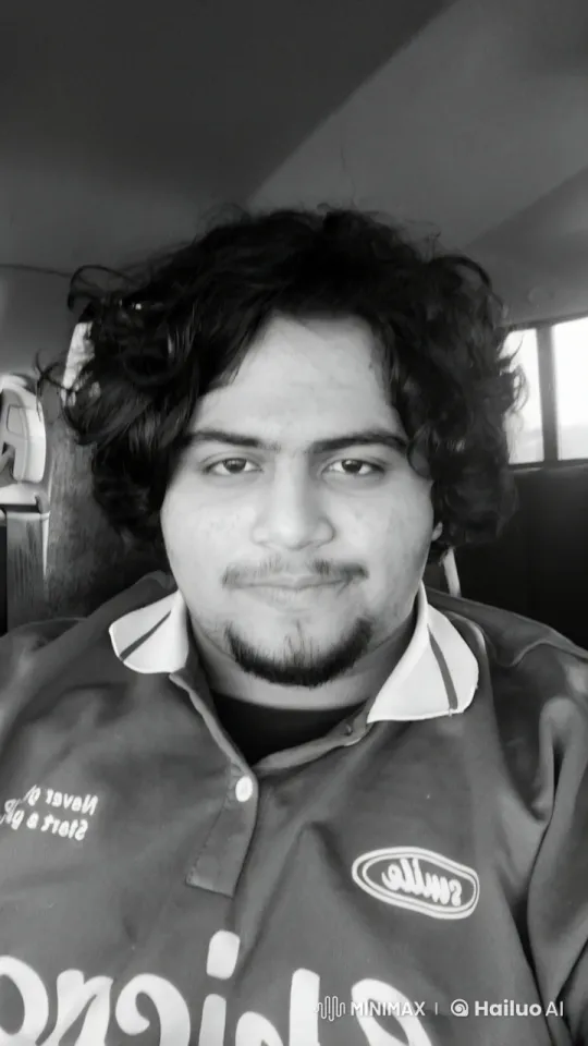 Relaxed Smoking Scene in Black and White – AI Generated Video | Hailuo AI