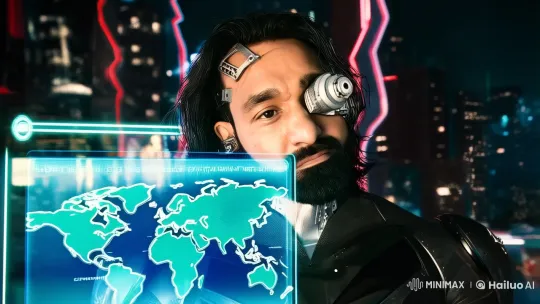 Hybrid Heart: Kai Chen's Dual Mission in Neo-Tokyo – AI Generated Video | Hailuo AI