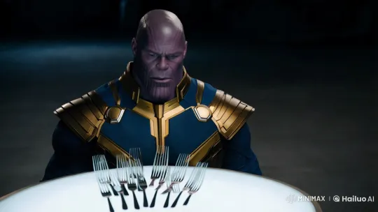 Thanos Reflects: A Moment of Vulnerability in Silence – AI Generated Video | Hailuo AI