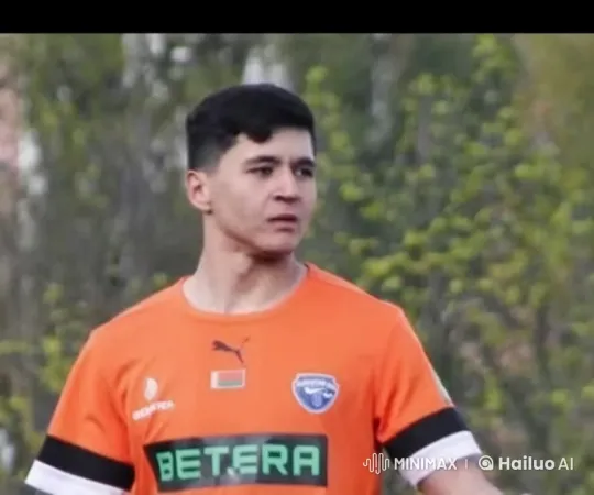 Footballer Smokes in Nature Background – AI Generated Video | Hailuo AI
