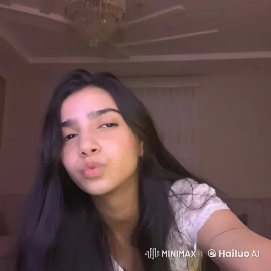 Serene Room: Woman Smokes Under Chandelier – AI Generated Video | Hailuo AI