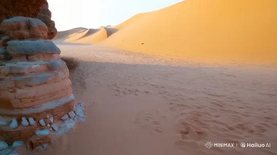 Dunhuang Beauty in Traditional Attire at Mogao Caves – AI Generated Video | Hailuo AI