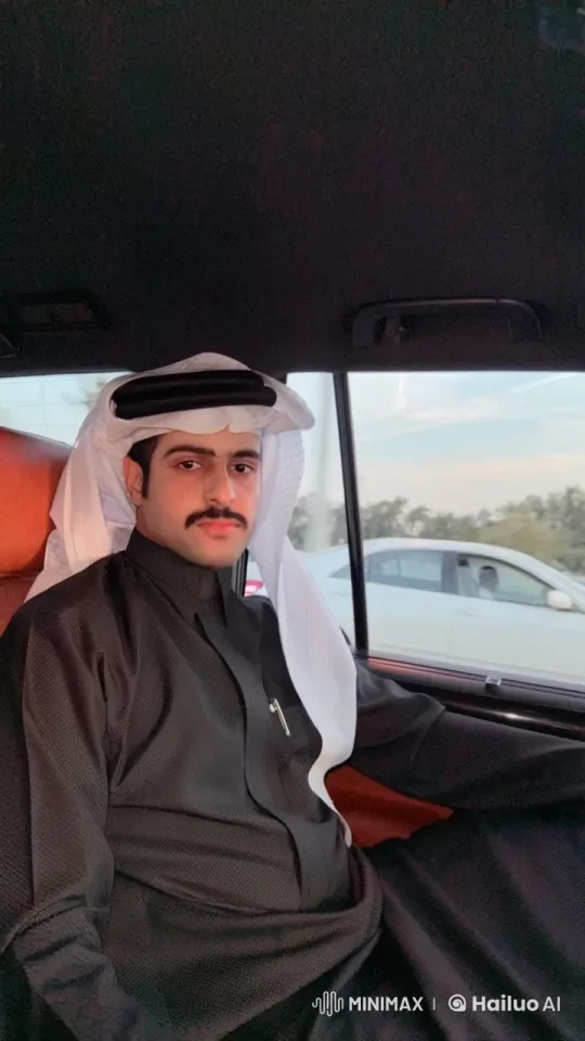 Man Reflects in Moving Car with Dynamic Background – AI Generated Video | Hailuo AI