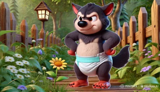 Man Crushes Yellow Flower in 3D Animation – AI Generated Video | Hailuo AI