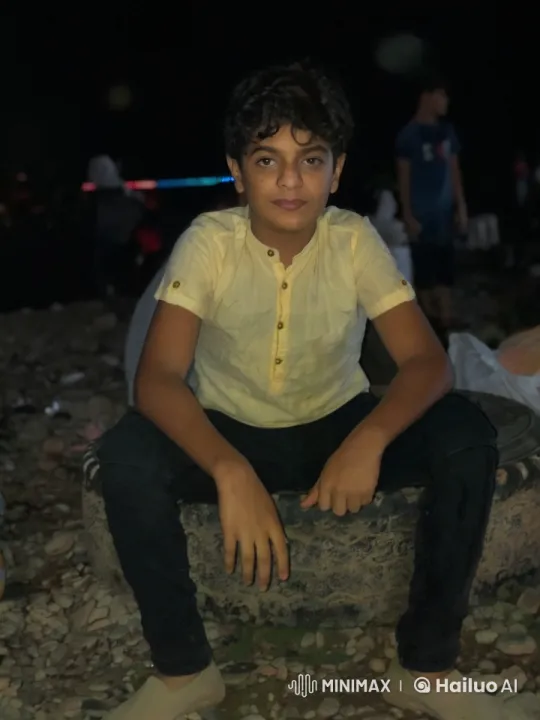 Boy Smoking in Dimly Lit Outdoor Setting – AI Generated Video | Hailuo AI