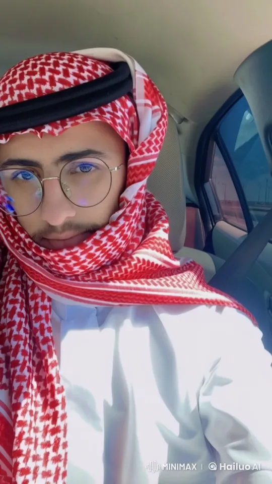 Man Smoking in Car with Flowing Keffiyeh - Live2D Animation – AI Generated Video | Hailuo AI