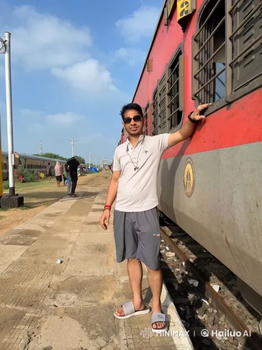 Man Lifts and Hurls Train Off Platform in Astonishing Feat – AI Generated Video | Hailuo AI