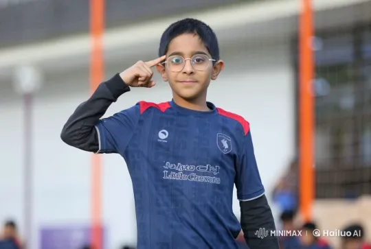 Boy in Sports Jersey Smoking on Field – AI Generated Video | Hailuo AI