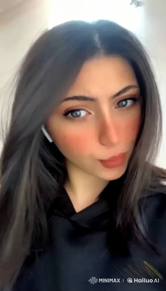 Contemplative Indoor Smoking Scene with Flowing Hair – AI Generated Video | Hailuo AI