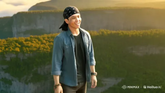 Young Man and Dragon Take Majestic Flight – AI Generated Video | Hailuo AI