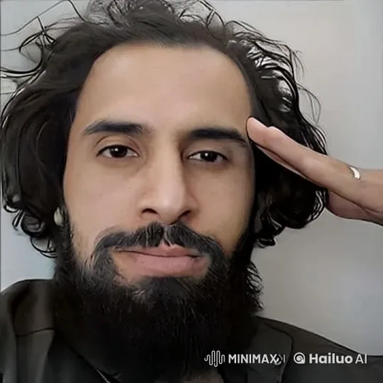 Man Salutes and Exhales Smoke Calmly – AI Generated Video | Hailuo AI