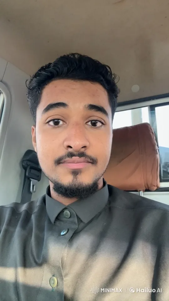 Man Smoking in a Vehicle with Natural Light – AI Generated Video | Hailuo AI