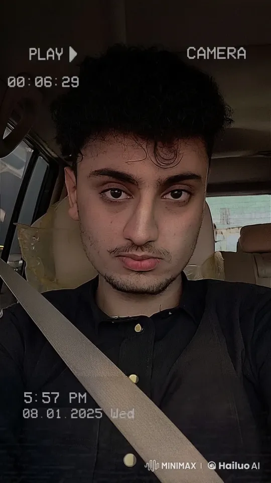 Person Smoking in a Car at 5:57 PM on January 8, 2025 – AI Generated Video | Hailuo AI