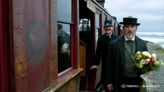 Vintage Train Departure with 1900s-Era Characters – AI Generated Video | Hailuo AI