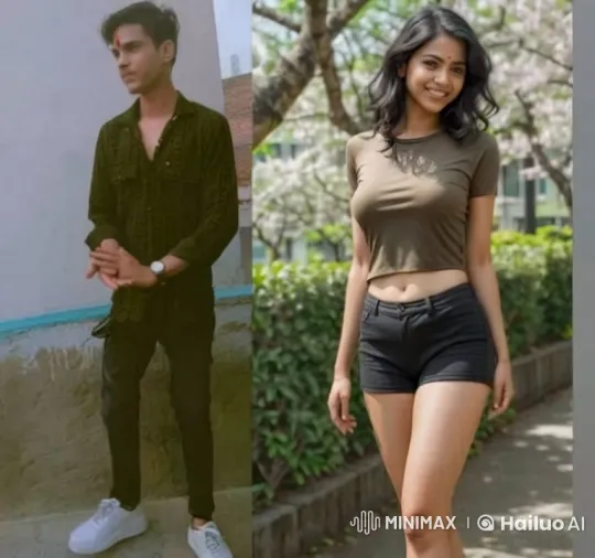 Couple's Romantic Embrace in Cherry Blossom Setting – AI Generated Video | Hailuo AI