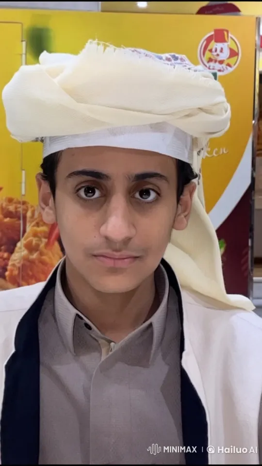 Middle Eastern Man Smokes in Busy Fast-Food Restaurant – AI Generated Video | Hailuo AI