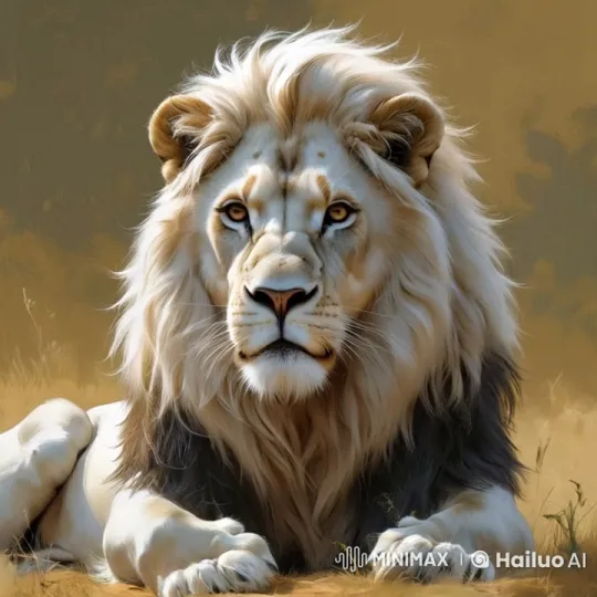 Majestic Lion Stands and Roars in the Savannah – AI Generated Video | Hailuo AI